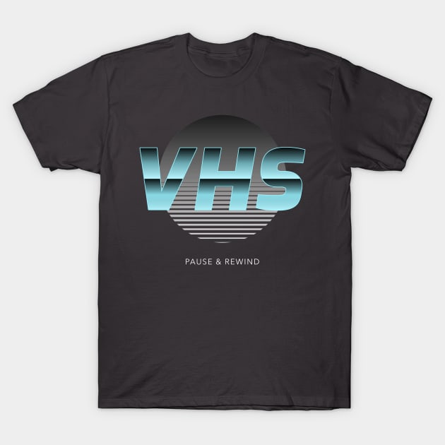 80s aesthetic video design T-Shirt by Lemon Squeezy design 